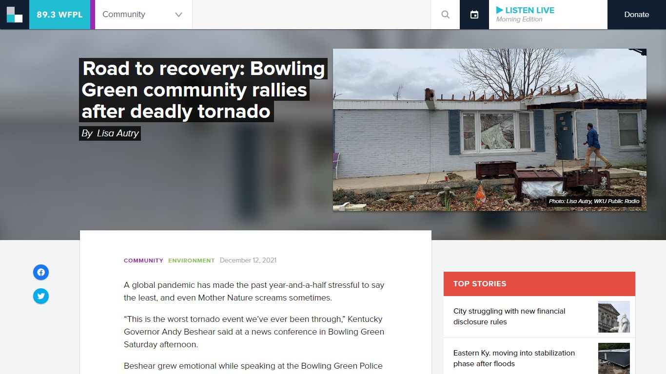 Road to recovery: Bowling Green community rallies after ...